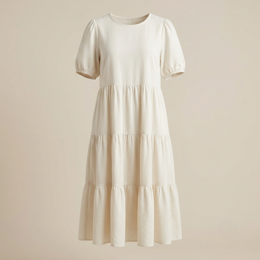 Colette Tiered Midi Dress