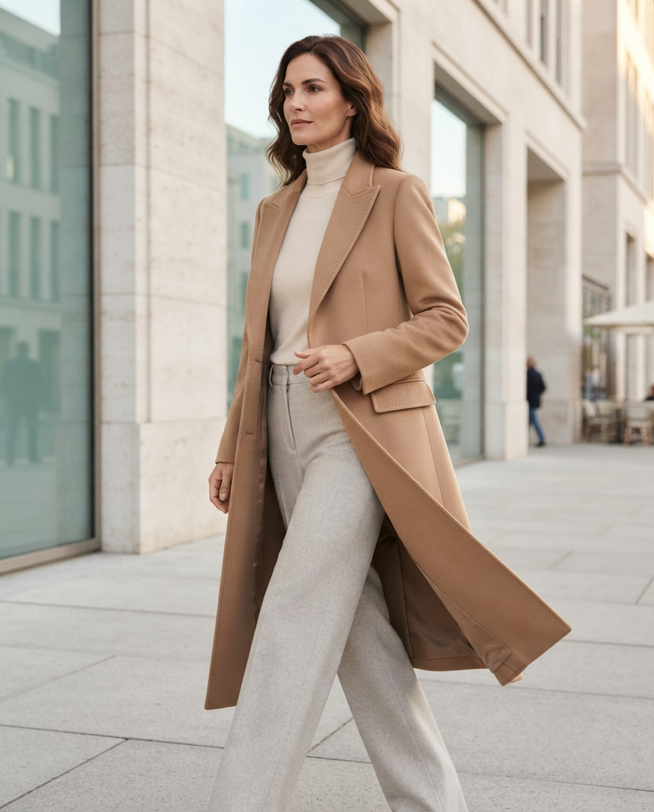 Laurent Longline Overcoat, alternate view