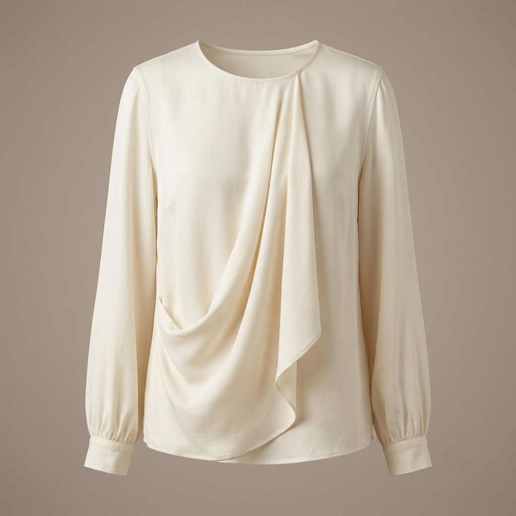Margaux Draped Blouse